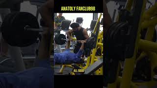 Elite powerlifter pretended to be a fake cleaner 🤣anatoly fitness gym [upl. by Alain]