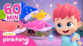 Hallo süßer Bebefinn 👶🦈 BebefinnDeutsch  Baby Shark DeutschㅣPinkfong Baby Hai Kinderlieder [upl. by Atnas437]