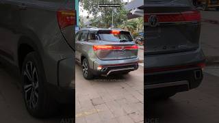 MG Hector Plus 2023 Facelift Silver Color shorts  Exterior  Interior [upl. by Salta]