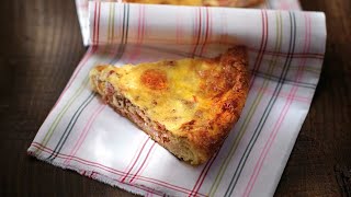 Recette  Quiche lorraine express [upl. by Shererd]