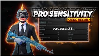 NOCASH 28🔥BEST Sensitivity amp Settings NO RECOIL For Any Device  Code Update PUBG MOBILE [upl. by Weksler]