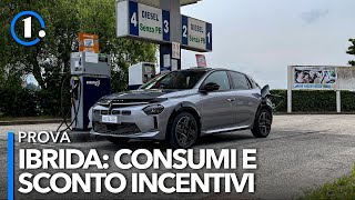 Lancia Ypsilon IBRIDA  CONSUMI e SCONTO INCENTIVI Prova su strada [upl. by Yim]