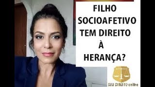 FILHO SOCIOAFETIVO TEM DIREITO À HERANÇA [upl. by Epstein]