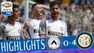 Udinese  Inter 04  Highlights  Giornata 36  Serie A TIM 201718 [upl. by Adorl446]