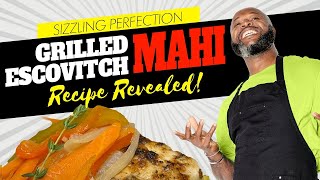 How to make Grilled MahiMahi Escovitch  CHEF WINSTON [upl. by Corrianne]