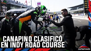 Agustín Canapino clasificó y se prepara para el Indy GP [upl. by Lorne795]