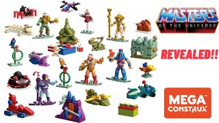 Masters Of The Universe Mega Construx Advent Calendar Revealed [upl. by Terris]