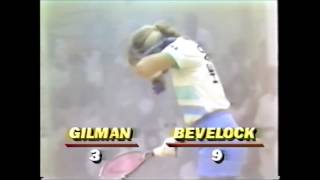 1988 US Racquetball National Championships Womens Singles Final  Bevelock vs Gould [upl. by Amitarp571]