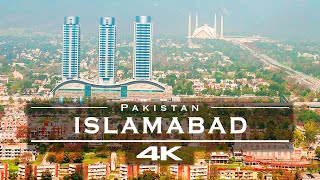 Islamabad Pakistan 🇵🇰  by drone 4K [upl. by Ateikan]