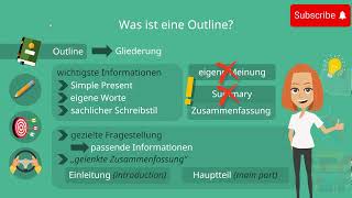 Wie schreibt man eine Outline [upl. by Assenav]