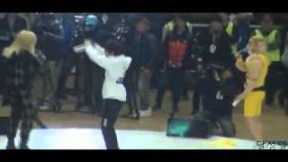 120108 FANCAM Diva Jong dance  MBC Idol Athletics Championship Opening [upl. by Oicnedif807]