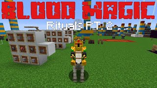 Rituals PT 2 Blood Magic PT 12 Minecraft 1122 Mod Guide [upl. by Nref]