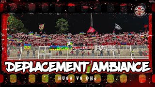 ULTRAS IMAZIGHEN DÉPLACEMENT AMBIANCE  HUSA VS DHJ  BOTOLA PRO 202425  JOURNÉE 9 [upl. by Bunni]