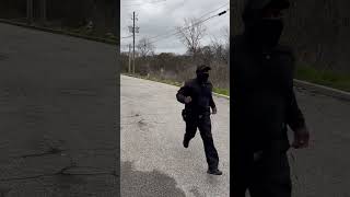 When a fugitive task force agent￼ is chasing a suspect on the phone comedy action [upl. by Aivon]