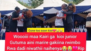 MAITHORI 😭 😭 KAIRITU GA KIO JUNIOR GAGITHOMA TRIBUTE NA KUMUINIRA RWIMBO RA GUTHII NAIHENYA RIP💔😭 [upl. by Iinde]