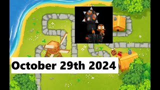 BTD6 October 29th 2024 Advanced Challenge  SuperDinoPups Challenge [upl. by Malinde]