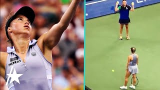 Tennis Star Yulia Putintseva APOLOGIZES For Her Shocking Behavior Towards Ball Girl At US Open [upl. by Braasch186]