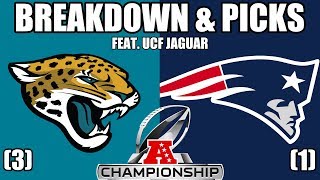 Jaguars vs Patriots  AFC Championship Picks [upl. by Laney]