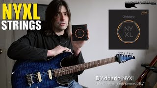 DAddario NYXL Strings  MasterThatGear [upl. by Novelia]