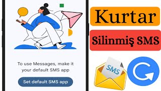 Androidden silinen sms mesajları nasıl kurtarılır 100 çalışma kanıtı [upl. by Anawik297]