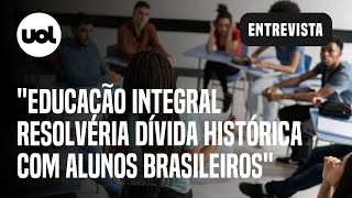 Escola integral Em uma década é possível implementar modelo no Brasil diz Todos pela Educação [upl. by Orbadiah]