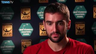 Cilic Beats Djokovic In Paris 2016 QF [upl. by Carmen]