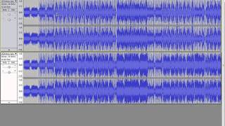 Audacity How to Remove Instrumentals From a Song [upl. by Nodnart]