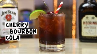 Cherry Bourbon and Cola  Tipsy Bartender [upl. by Alleirbag]