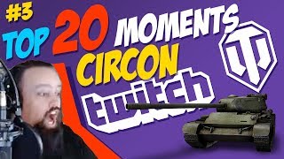 3 Circon TOP 20 Moments  World of Tanks [upl. by Ragen121]