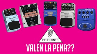 Pedales Behringer ¿Valen la pena ¿Son buenos [upl. by Rhyner]