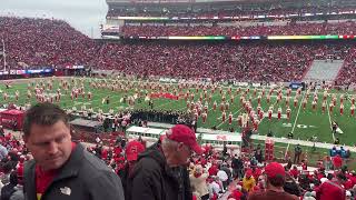 UNL Cornhusker Marching Band Halftime Show Nov 2nd UNL v UCLA game [upl. by Kenimod]