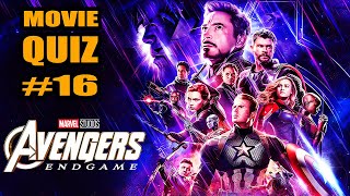 Movie QUIZ Avengers ENDGAME Test your film knowledge [upl. by Suelo]