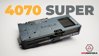 De NVIDIA GEFORCE RTX 4070 SUPER IS ONGELOOFLIJK [upl. by Llerdnad]