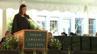 Julianna Margulies Address to Sarah Lawrence Colleges Class of 2010 [upl. by Aenil469]