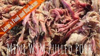 Pulled Pork using the Mini WSM [upl. by Ras230]