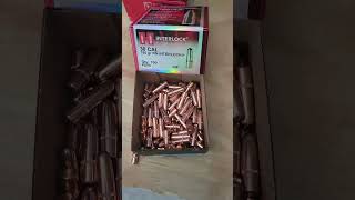 Hornady Interlock 30 Cal bullets shorts [upl. by Sucramraj]