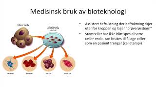 Naturfag  Genmodifisering og bioteknologi [upl. by Federico]