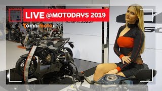 La più belle moto di Roma Motodays 2019  OmniMotoit [upl. by Anilorac843]