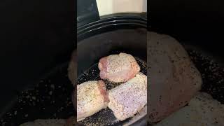 Crockpot chickenDirect from the cooks kitchen eat food crockpot chicken [upl. by Yelekreb]