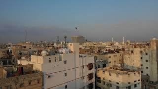 4K Aerial view of old houses with mashrabiyas in alBalad Jeddah Saudi Arabia [upl. by Daly877]