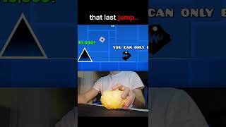 Impossible 3 Jumps With Different Objects in Geometry Dash 😱 [upl. by Ayisan216]