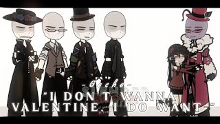 や — quotI dont wanna Valentine I do wantquot  Creepypasta  Hazbin Hotel  Gacha » 🔪🎡 [upl. by Kristyn]