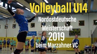 VC Bitterfeld Wolfen vs USV Halle Spiel um Platz 5 Volleyball U14 w Nordostdeutsche Meisterschaft [upl. by Rebeka]