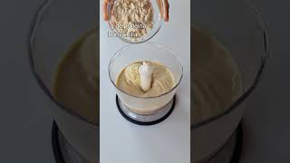 NOCILLA BLANCA PROTEICA receta cocinafit recetassaludables [upl. by Ahsienom524]