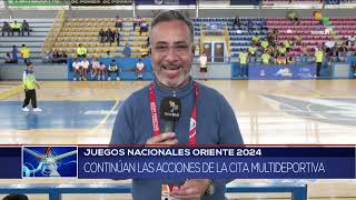 Siguen las actividades deportivas de los Juegos Nacionales Oriente 2024 [upl. by Katherine]