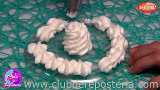 Como Estabilizar Crema Montada y Crema Chantilly│Club de Reposteria [upl. by Cadell]