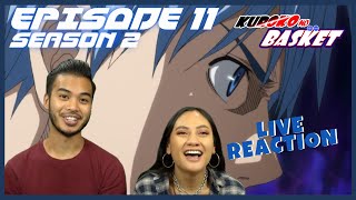 KUROKO NO BASKET SEASON 2 EP 11 quotYOU MADE KUROKO ANGRY SEIRIN VS HANAMIYAquot LIVE REACTION [upl. by Edrick]