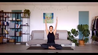 dss2022 I Bewegte Yoga Pause mit Janika Merz I Tag 1 [upl. by Kin424]