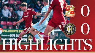 Extended Highlights Swindon Town vs Harrogate Town [upl. by Salisbarry]