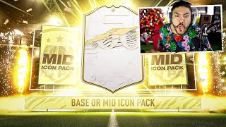 25 MID ICON PACKS FIFA 21 [upl. by Enamrahs198]